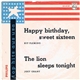 Kit Fleming, Joey Grant - Happy Birthday, Sweet Sixteen / The Lion Sleeps Tonight